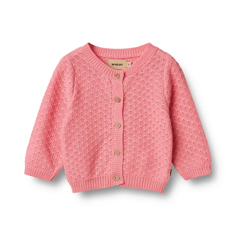 Wheat Cardigan Magnella - Flamingo Pink - 68