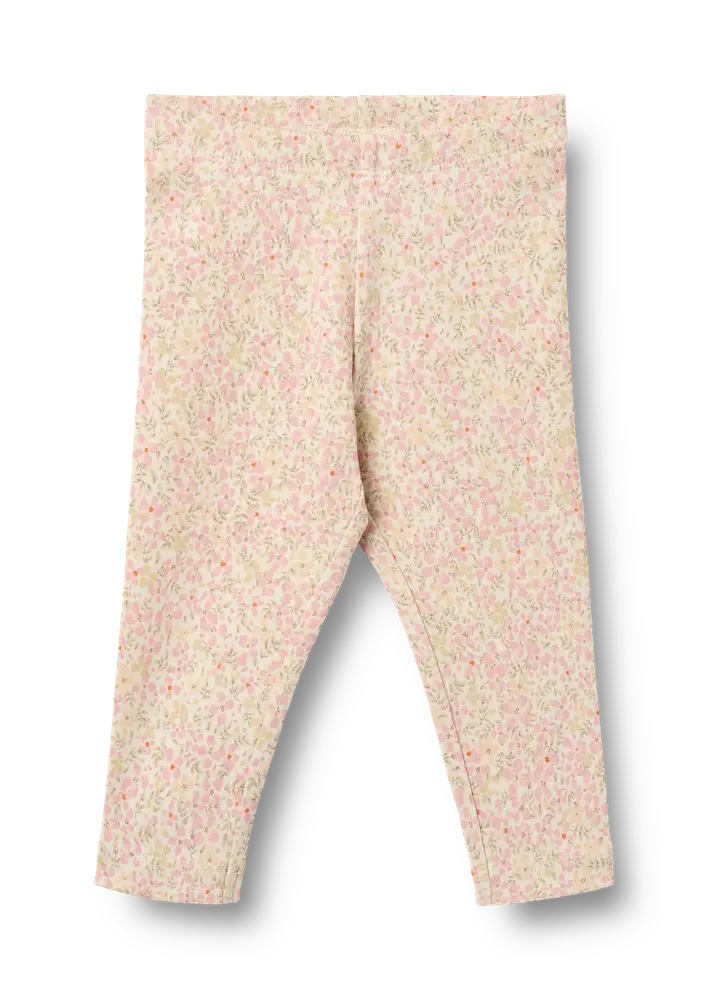 Jules Jersey Leggings - Coral flowers - 62