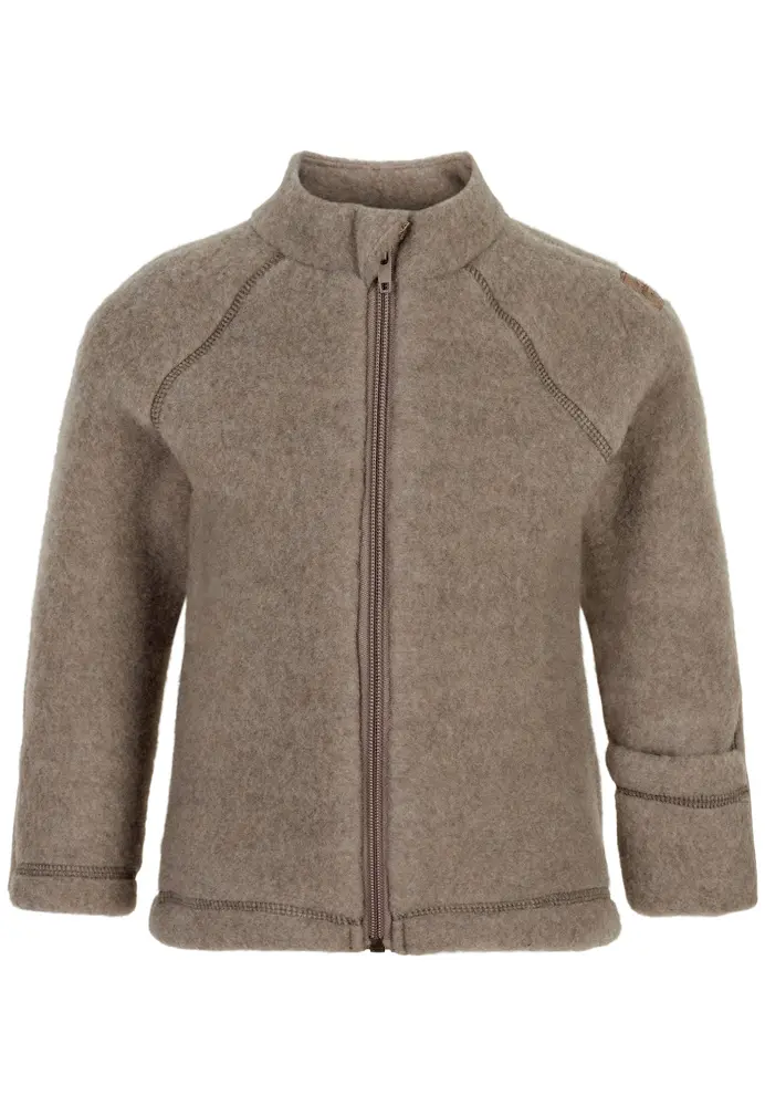 Uld jakke - Melange denver - 80 CM