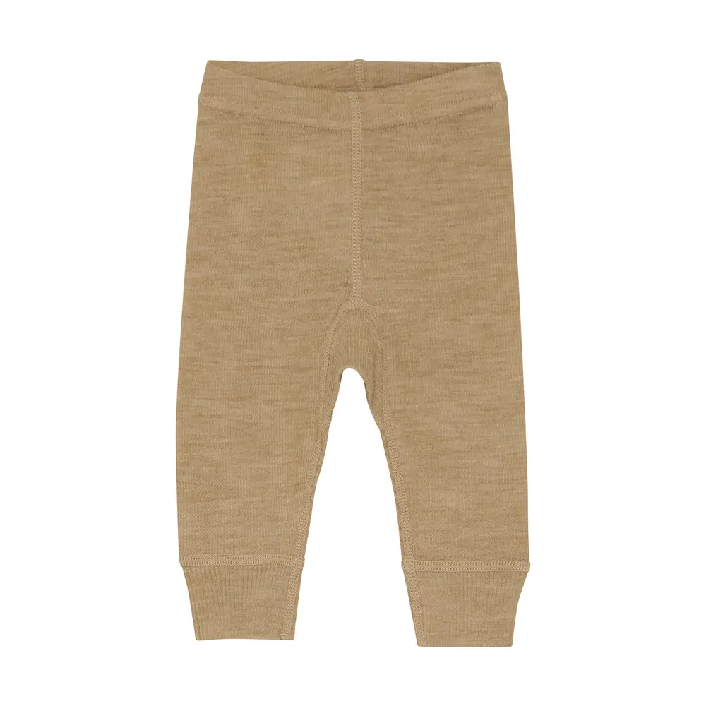BeKids Leggings I Uld - Light Camel Melange - 70