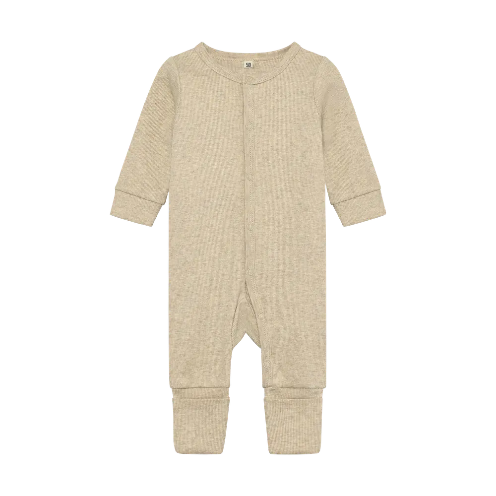 Jumpsuit ls (single-pak) - Silver Mink Melange - 90