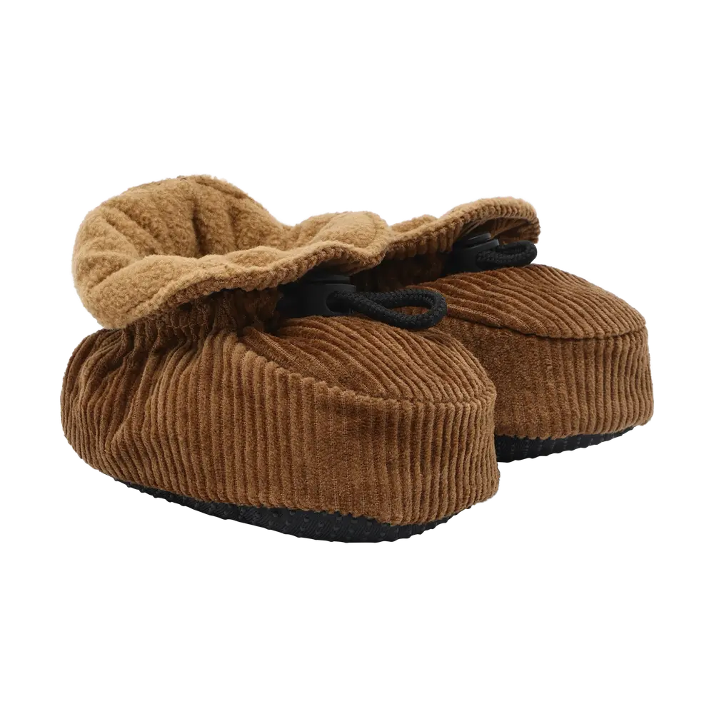 Slippers corduroy - Mocha Meringue - 27-28