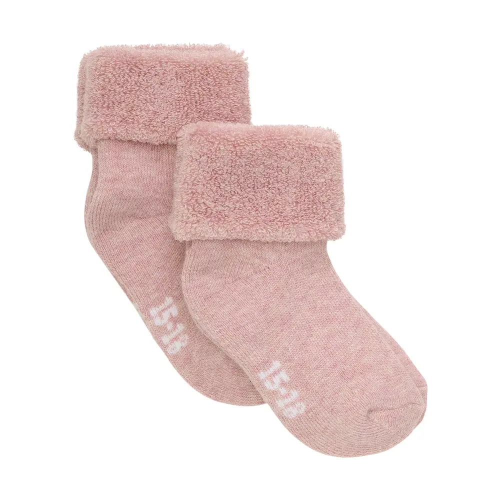 BeKids Terry Strømper 2-Pak - Shadow Gray - 11/14