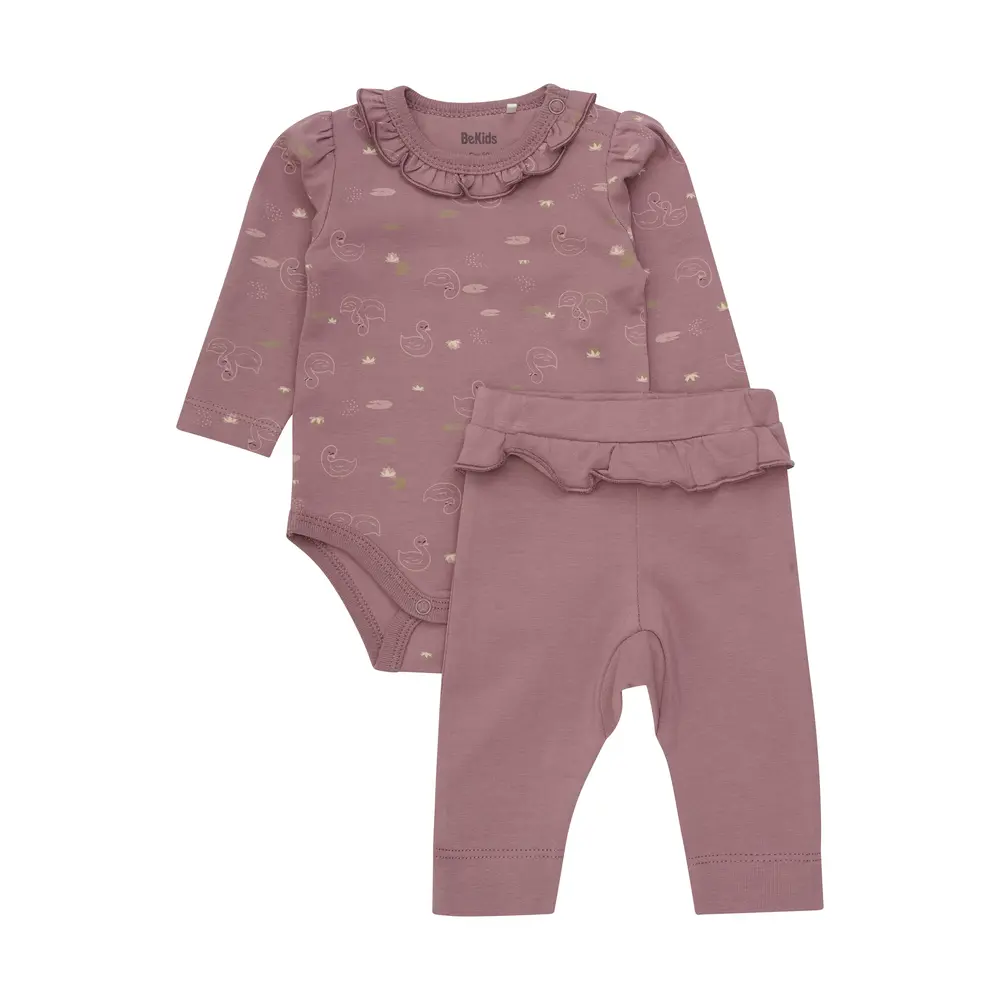 Sæt m. Body Langærmet + leggings - 5707 - 80