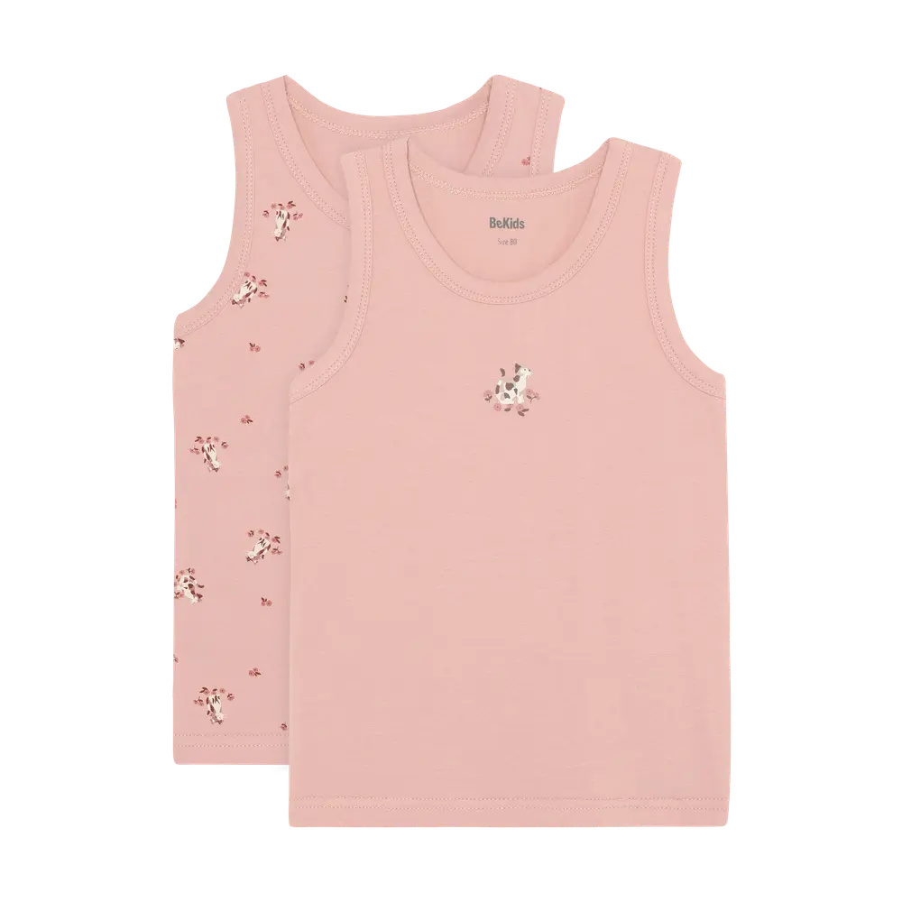 Undertrøje - 2 pak - Misty Rose - 90