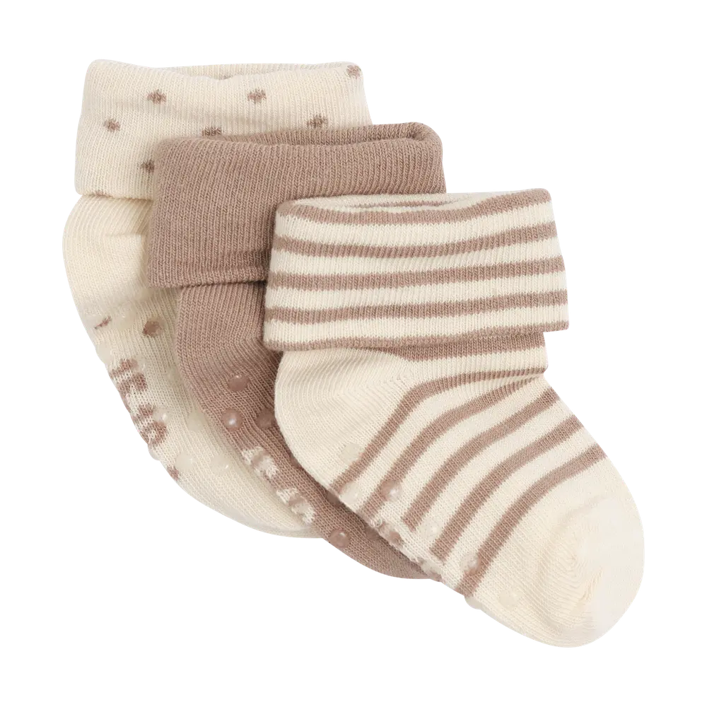 Babysok m. ABS 3-pak - 2807 - 23/26