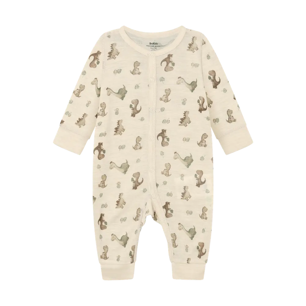 BeKids Uld Heldragt - Forest Fog - 80
