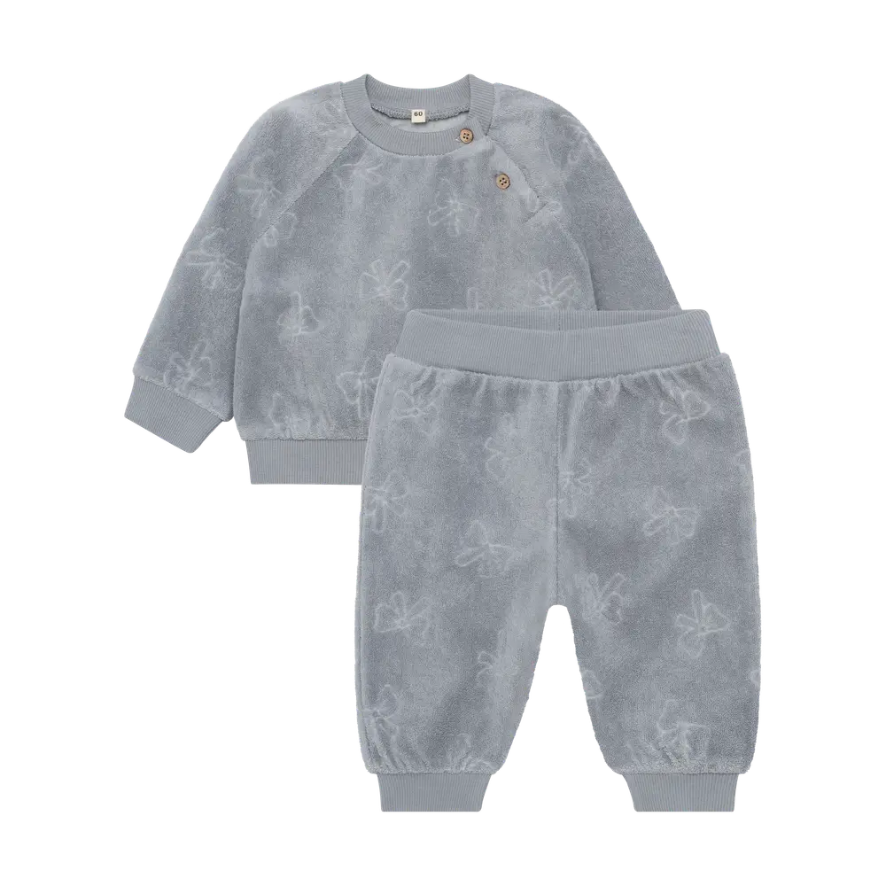 BeKids Sweatshirt og Sweatpants Sæt - Wheathervane - 90