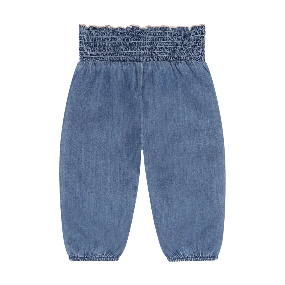 BeKids Bukser - Medium Blue Denim - 90