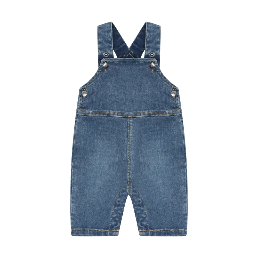 BeKids Denim Smækbukser - Faded Denim - 60