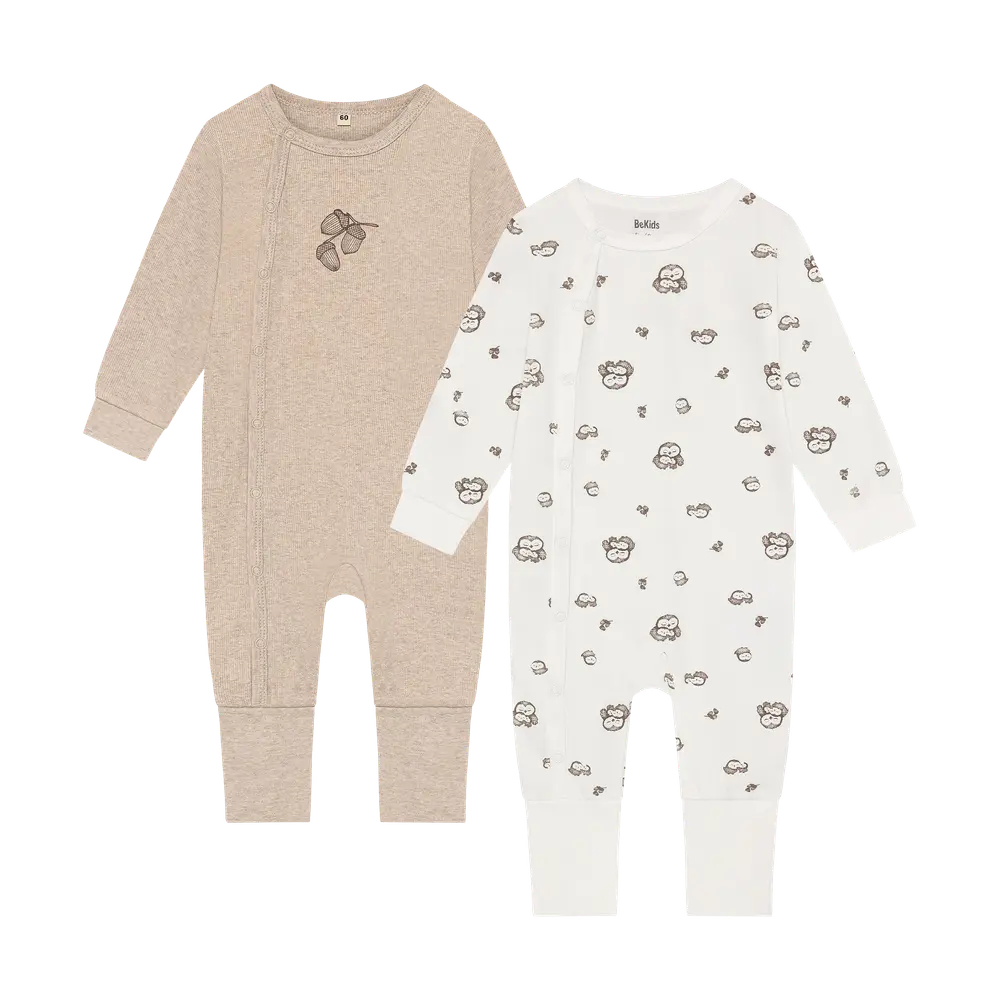 BeKids Heldragt 2-Pak - Silver Mink - 60