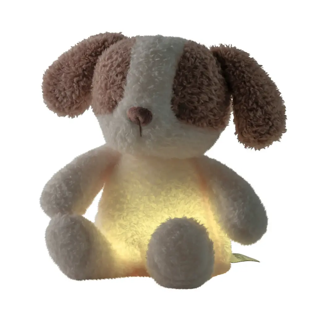 Nattou Natlampe - Mini Hund Vanilla