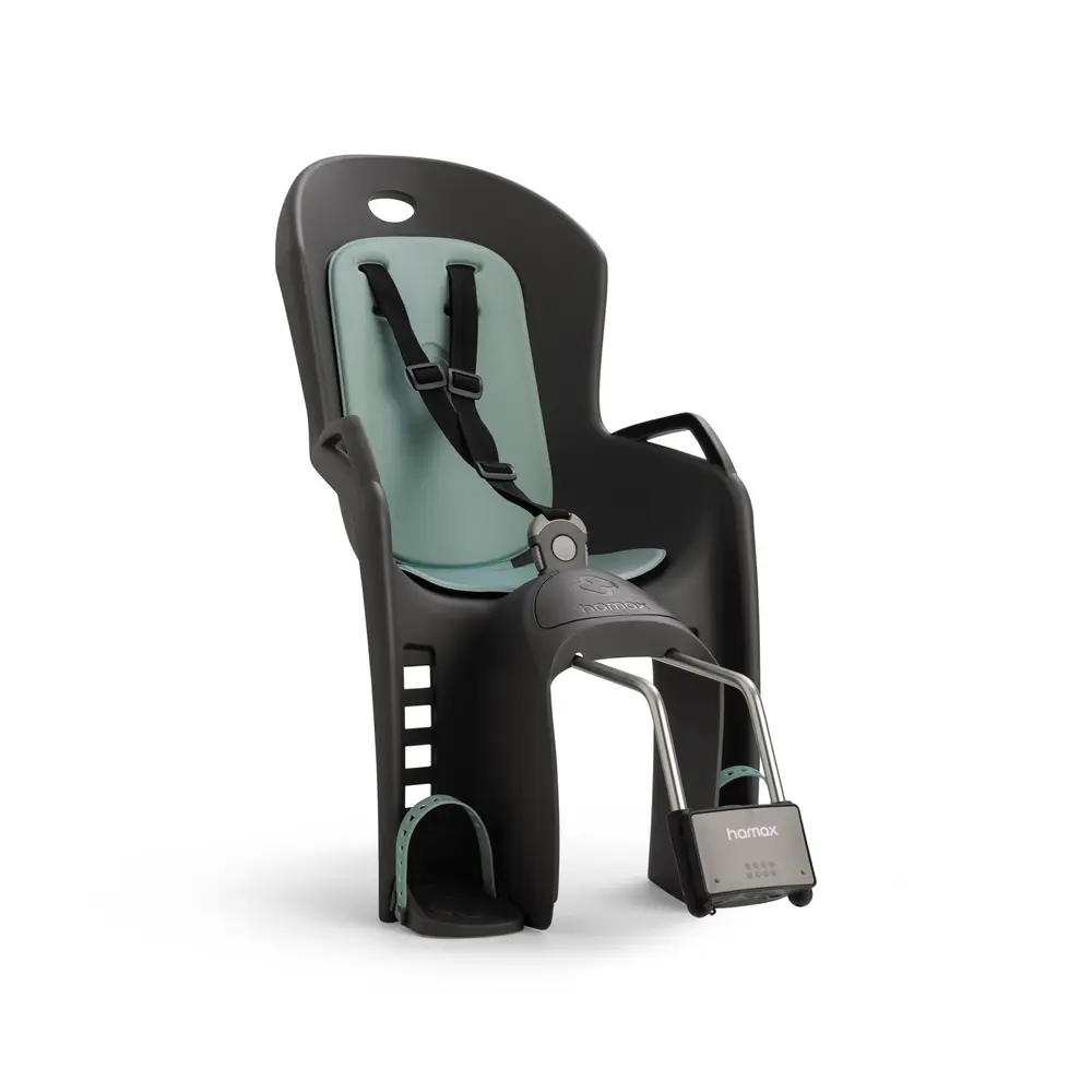 Hamax Amiga Cykelsæde - Dark Grey/Green