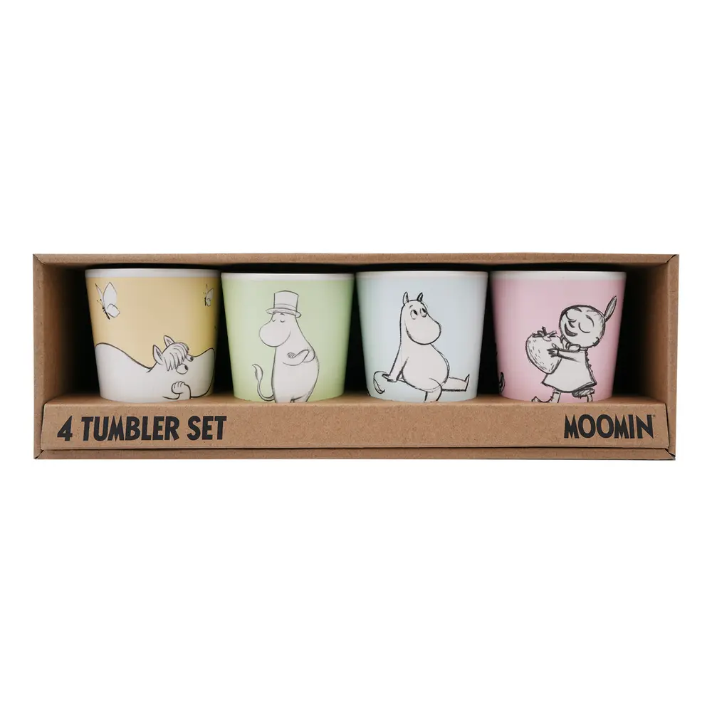 Barbo Toys Moomin - Tumbler Set - 4 dele
