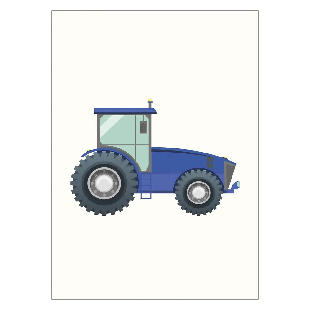 Plakat - Traktor A3
