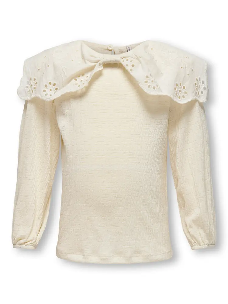 Sia Pella langærmet top - BIRCH - 116