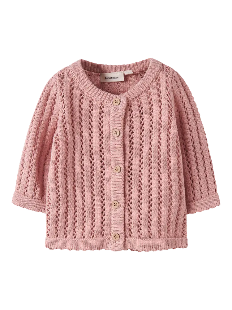 Fabiola Cardigan - Misty Rose - 68