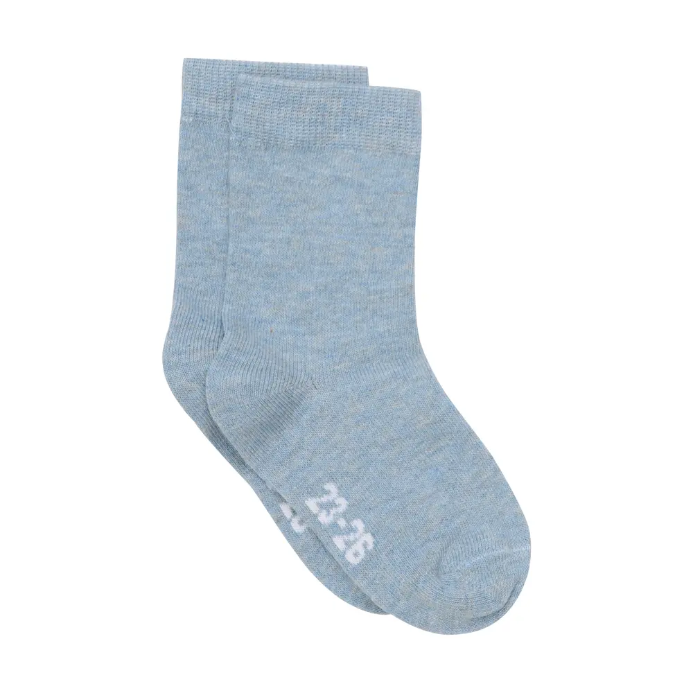 BeKids Strømpe - Grey Dawn Melange - 19/22