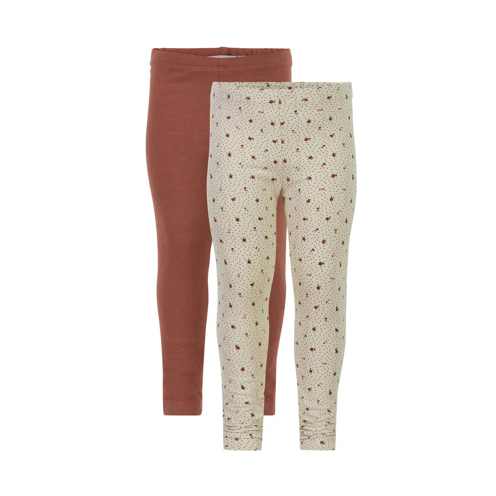 Sweat leggings m. AOP 2-pak - 267 - 122