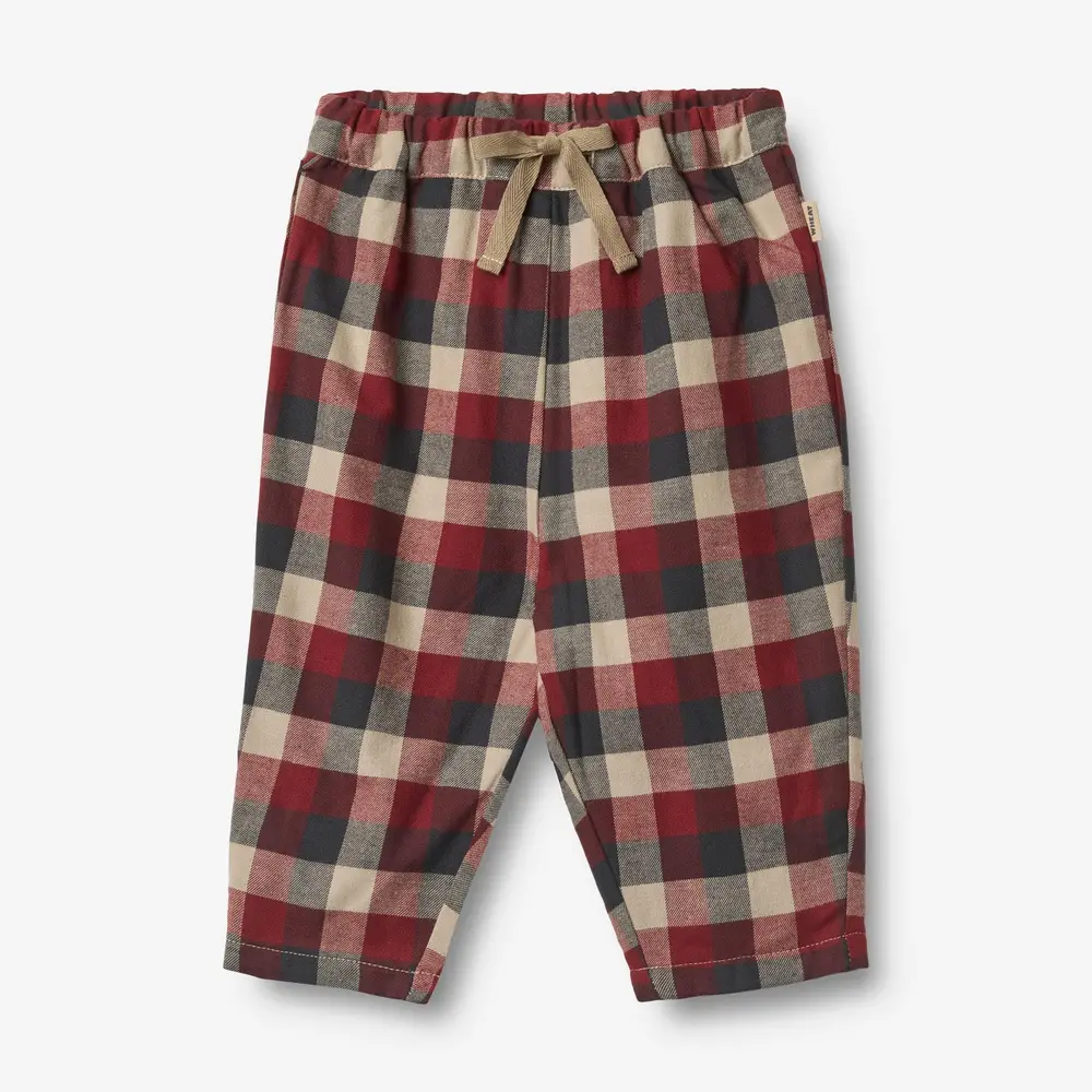 Wheat Arne Bukser - Blue Holiday Check - 86/18 MDR.