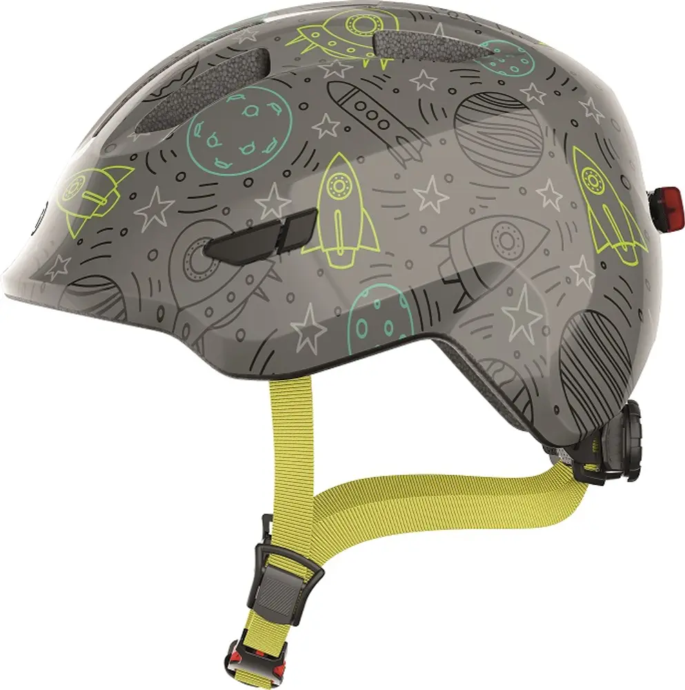 Abus Smiley 3.0 LED Cykelhjelm M - Grey Space