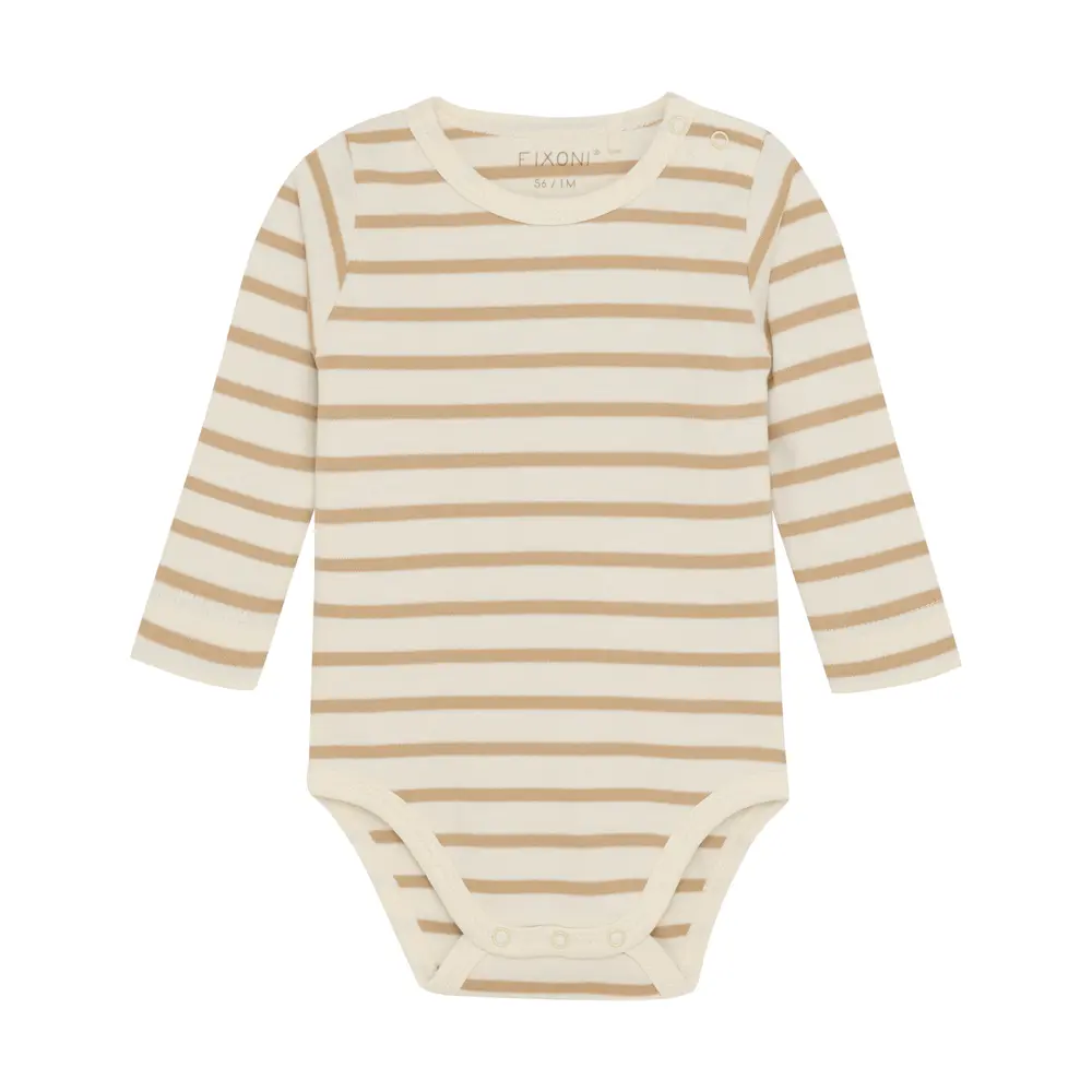 Body langærmet - Sesame - 86