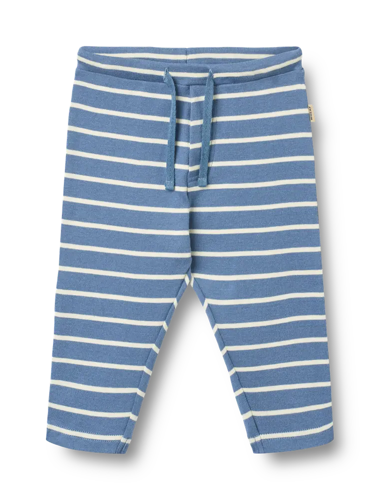Wheat Manfred Jersey Bukser - Blue Stripe - 92