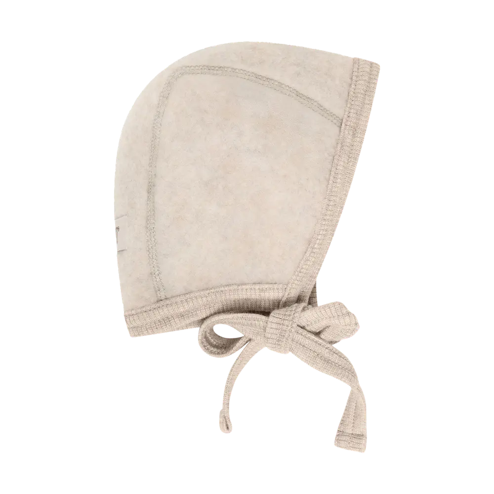 Huttelihut Uld Fleece Hjelm - Camel Melange - 48