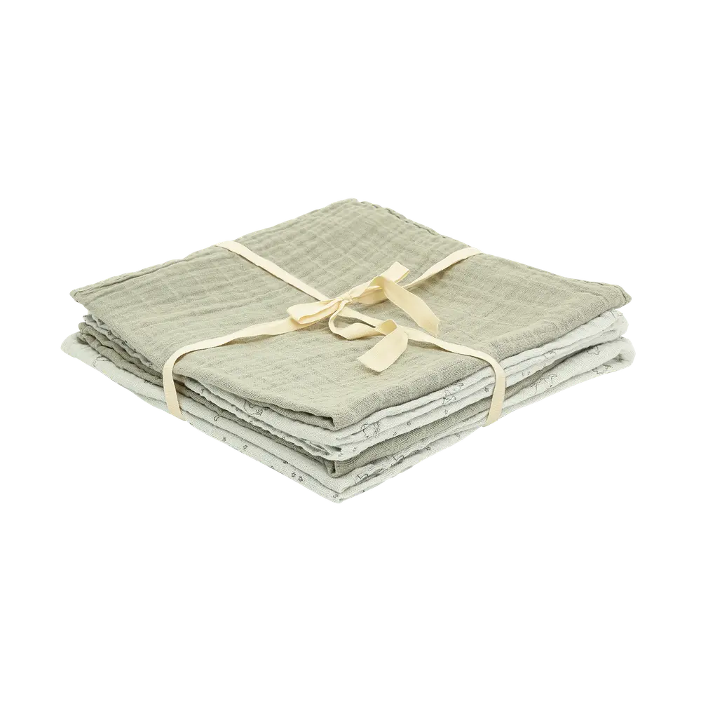 Pippi Stofble 6-pak 65x65 - Dried Sage