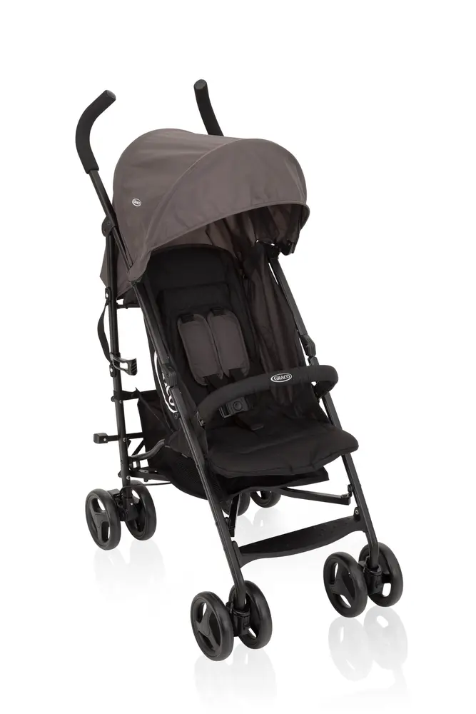 Graco Travelite Paraplyklapvogn - Black/Grey