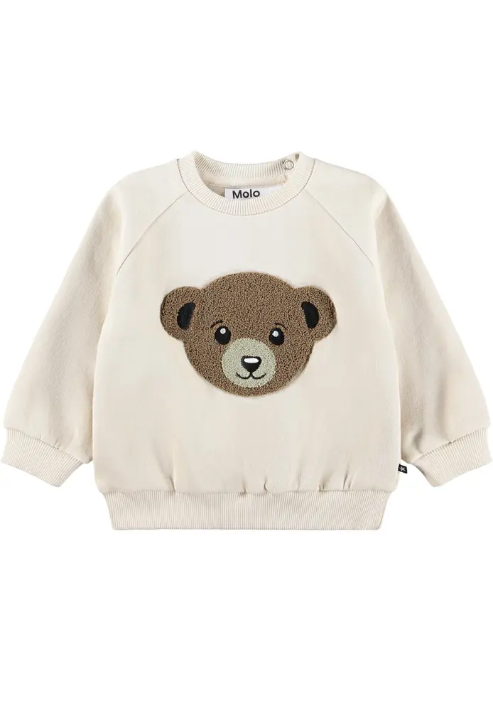 Molo Disc Sweatshirt - White Noise - 86