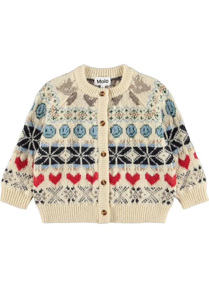 Molo Bobi Cardigan - Polar Knit - 104