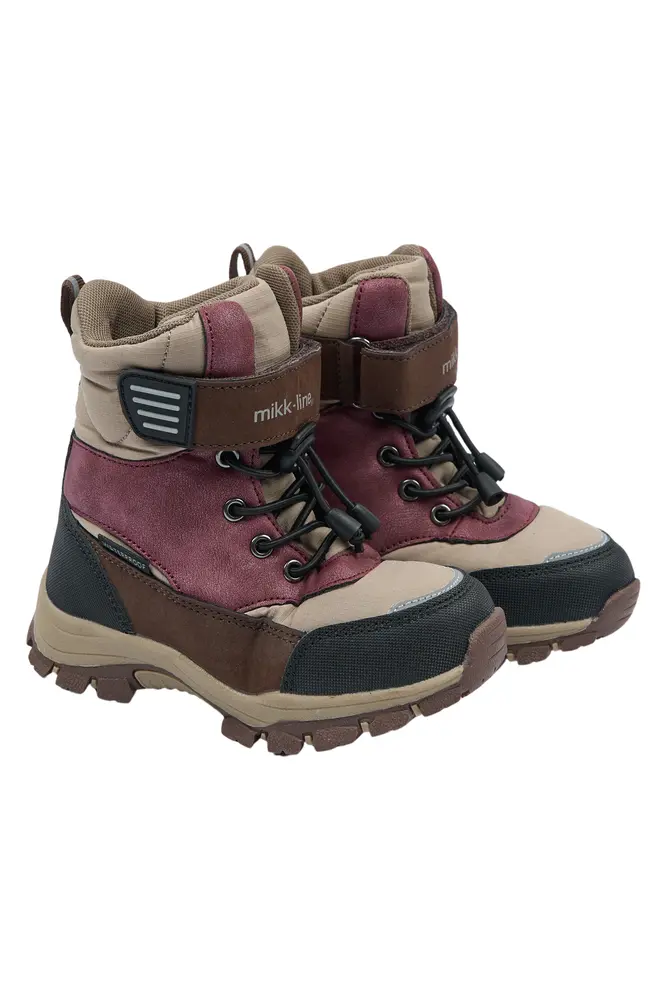 Mikk-Line Vinterstøvle Tex Velcro - Chinchilla - 32