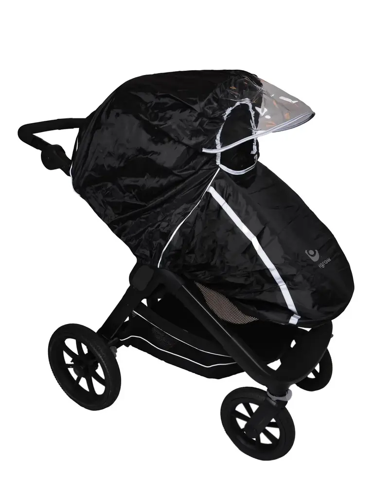 Regnslag Single - Black