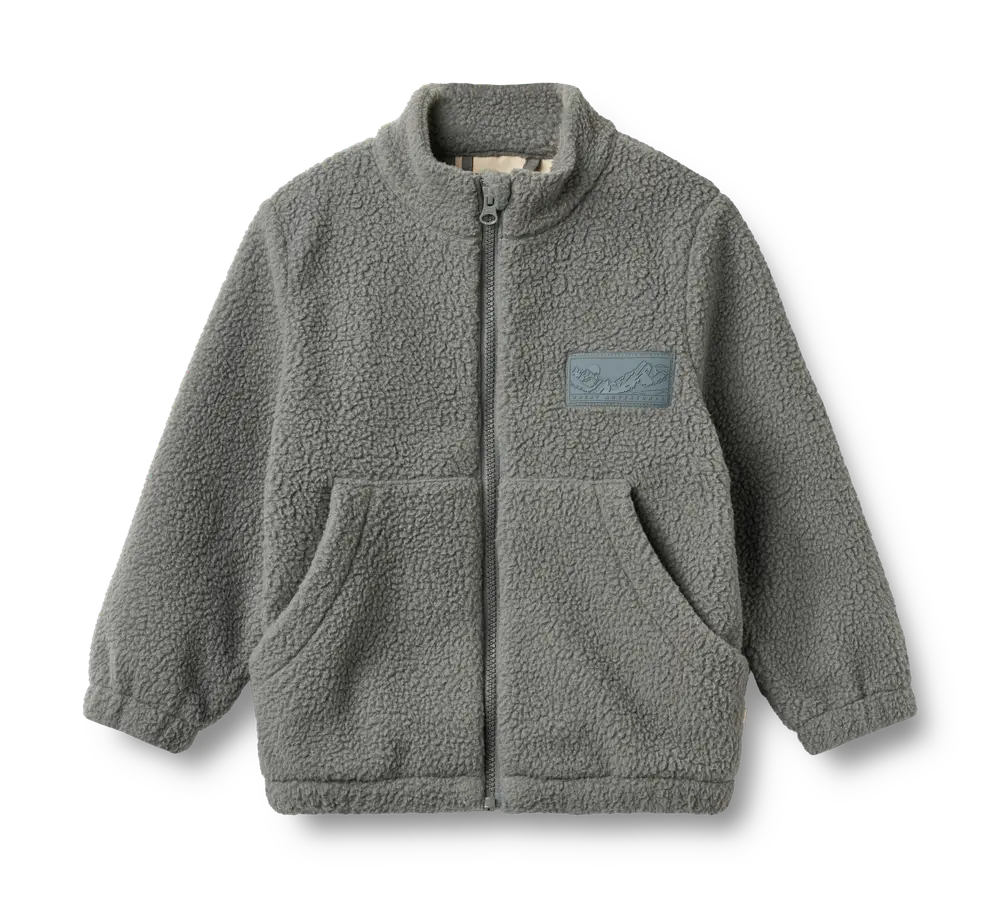 Wheat Helge Fleece Jakke - Flint - 92
