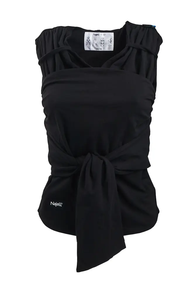 Najell Wrap S - Charcoal Black