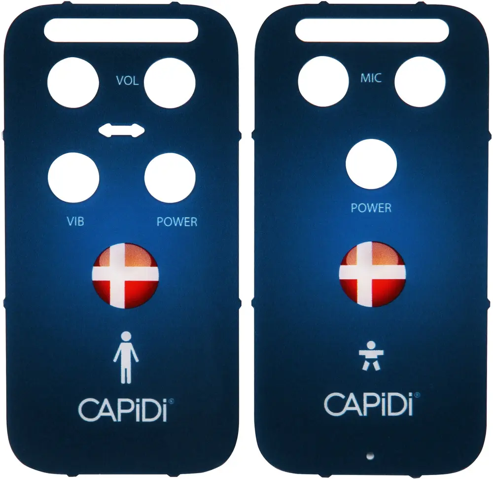 Front til CAPiDi Pearl med det danske flag