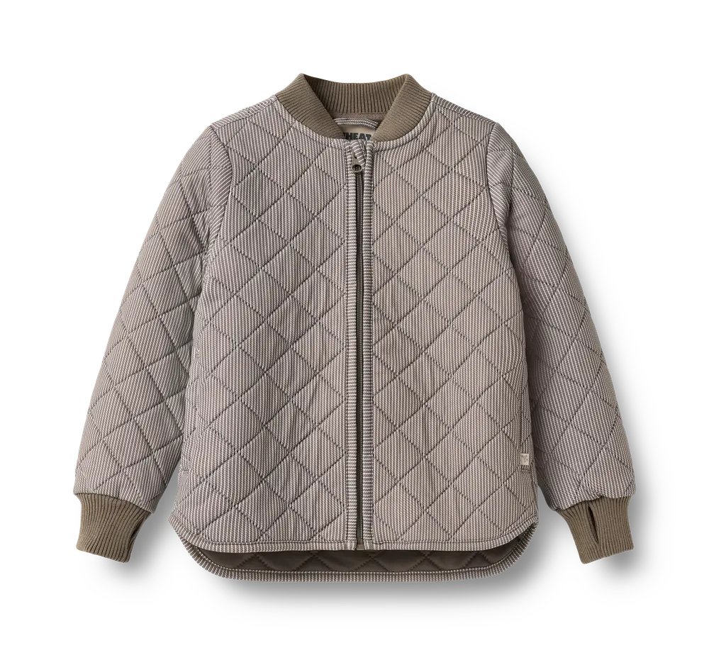 Wheat Loui Termojakke - Brown Stripe - 128