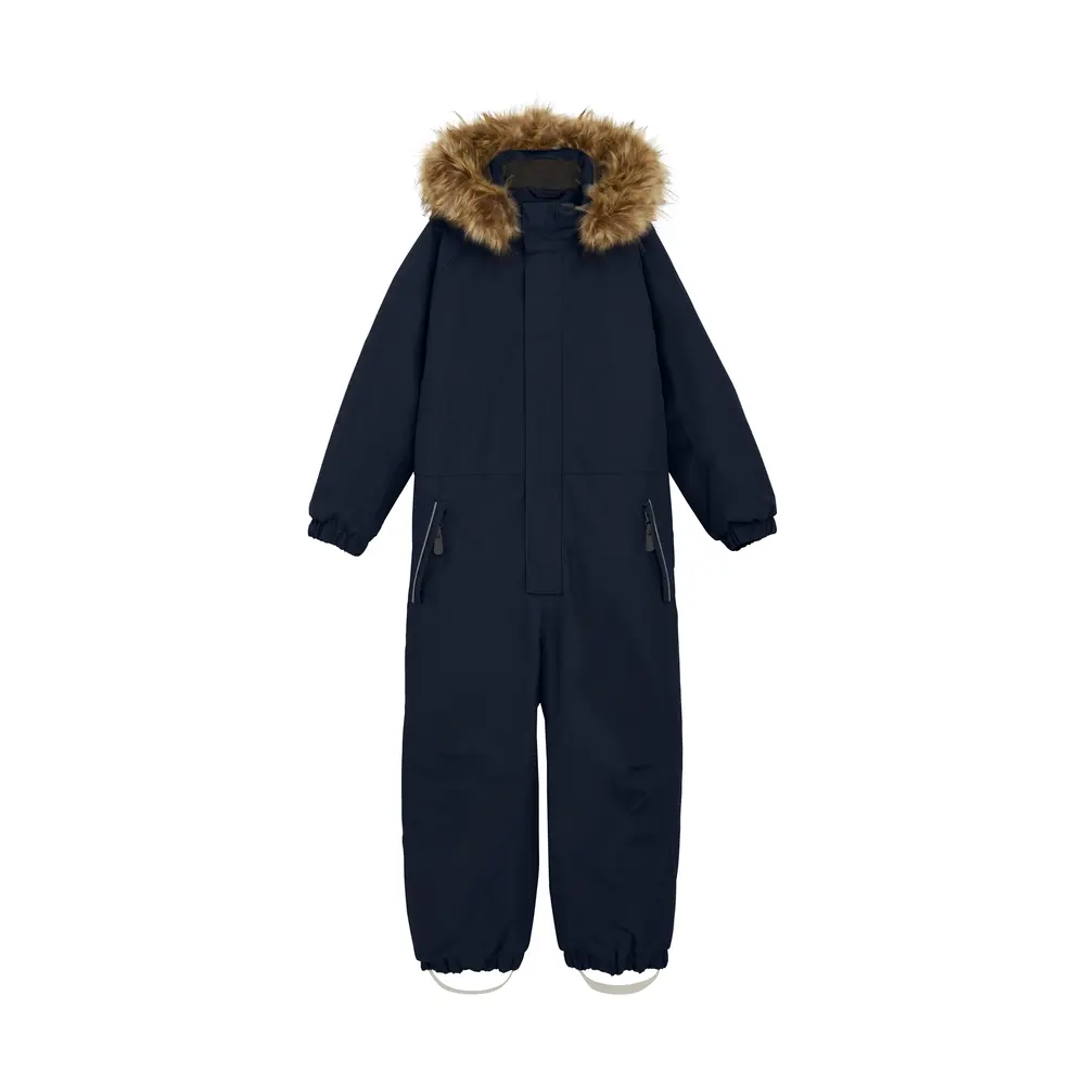 Flyverdragt m. Fake Fur - 7850 - 128