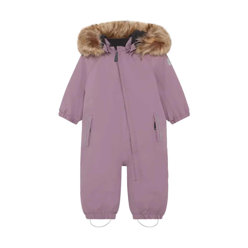 Color Kids Flyverdragt M. Fake Fur - Toadstool - 98