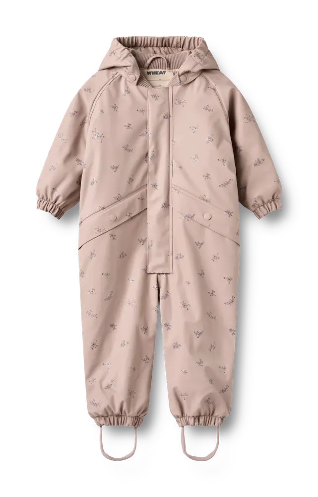 Wheat Aiko Termo Regndragt - Dry Rose Flowers - 86