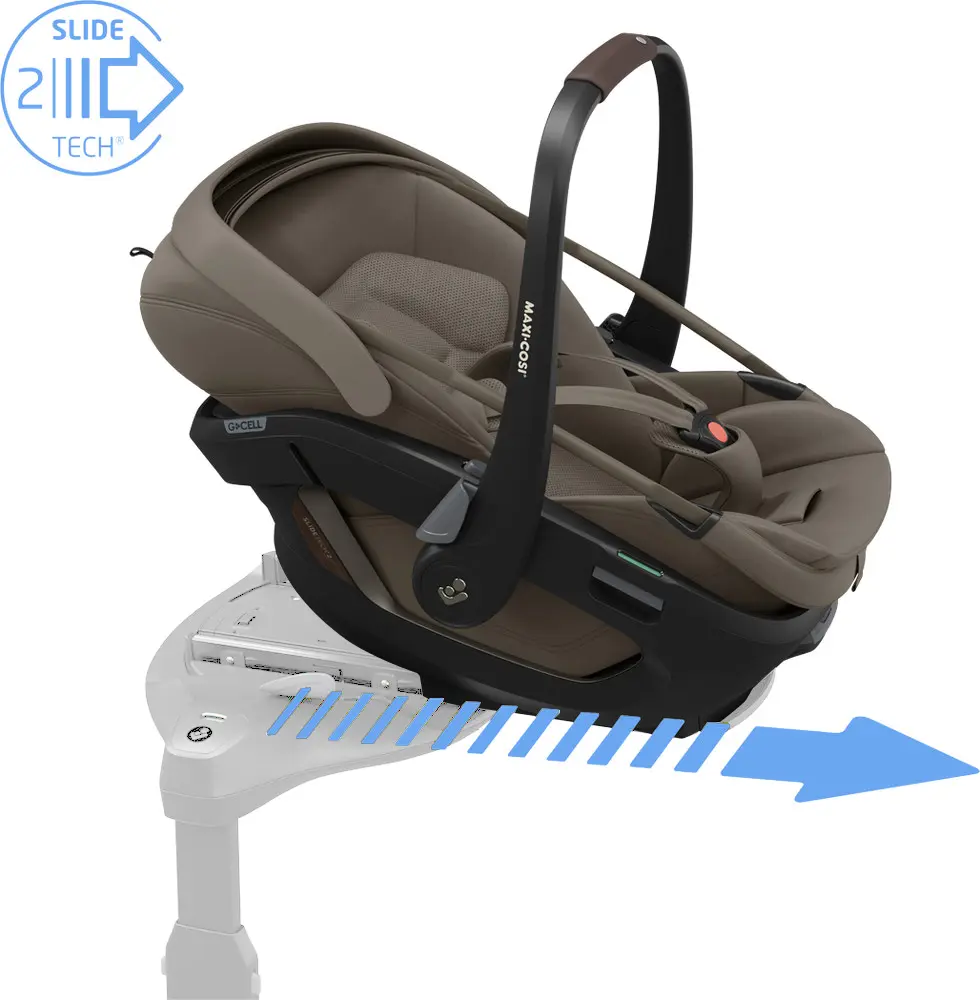 Maxi-Cosi Coral Slide Pro Autostol - Oak Truffle