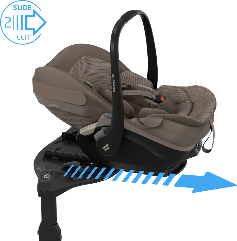 Maxi-Cosi Pebble Slide Pro Autostol - Oak Truffle