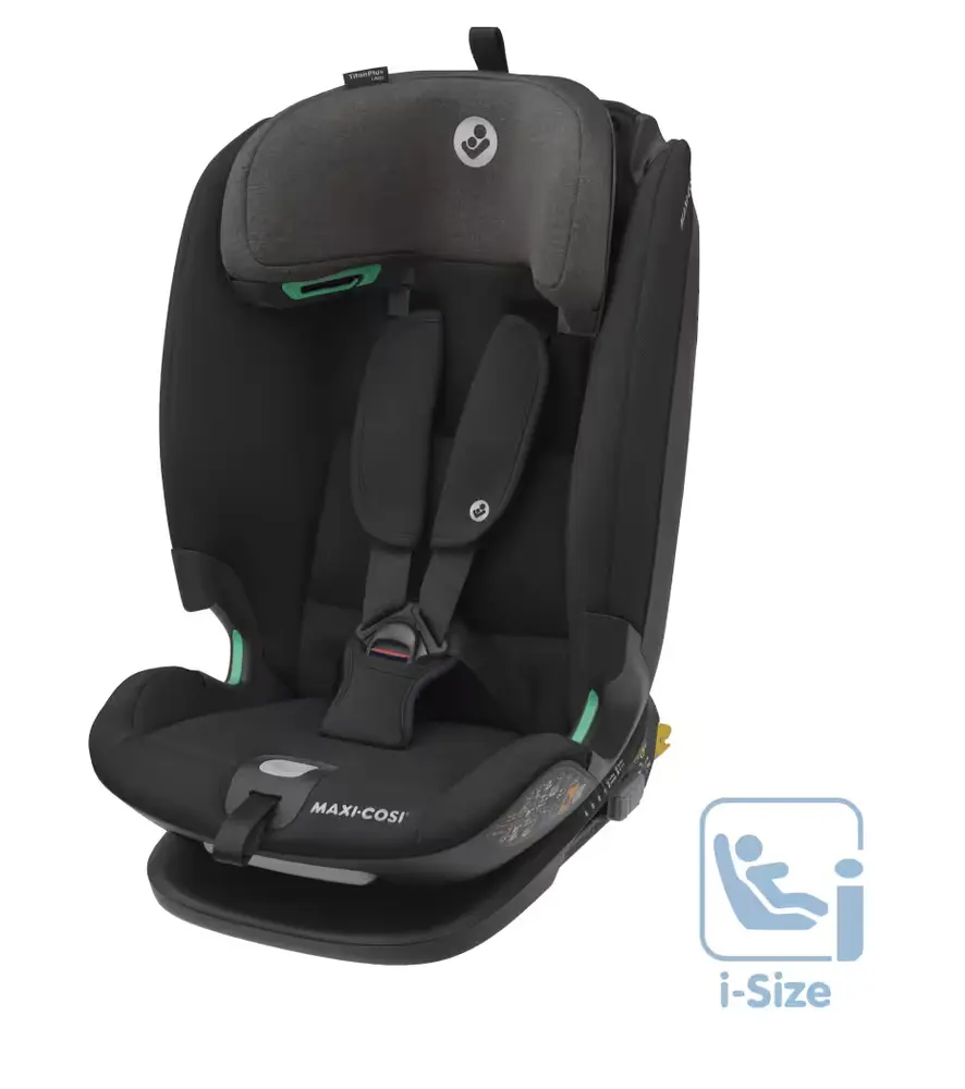Maxi-Cosi Titan Plus i-Size Autostol - Authentic Black