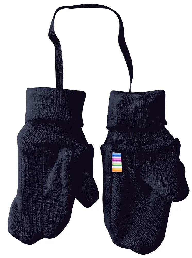 Mittens Basic - Navy - 70/80