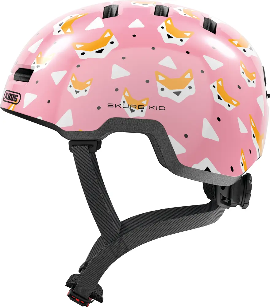 Abus Skurb Kid Cykelhjelm S - Rose Foxes
