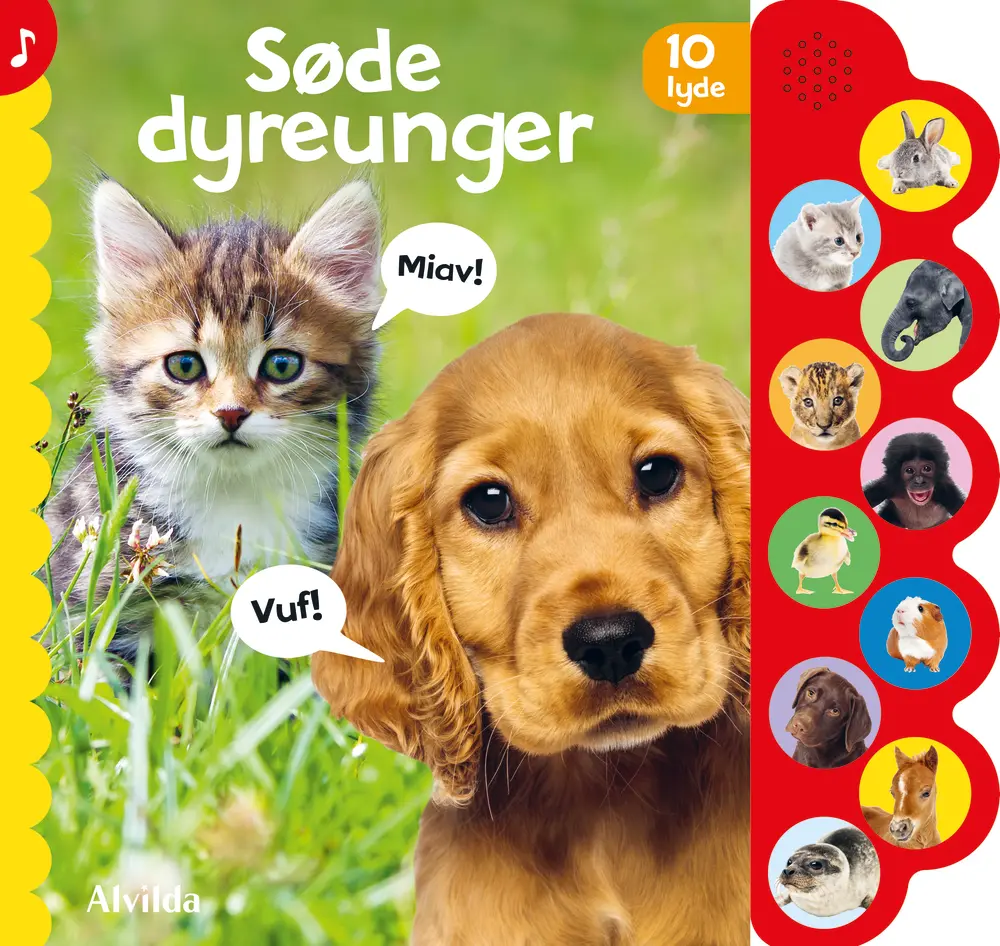 Alvilda - Søde Dyreunger (10 lyde)