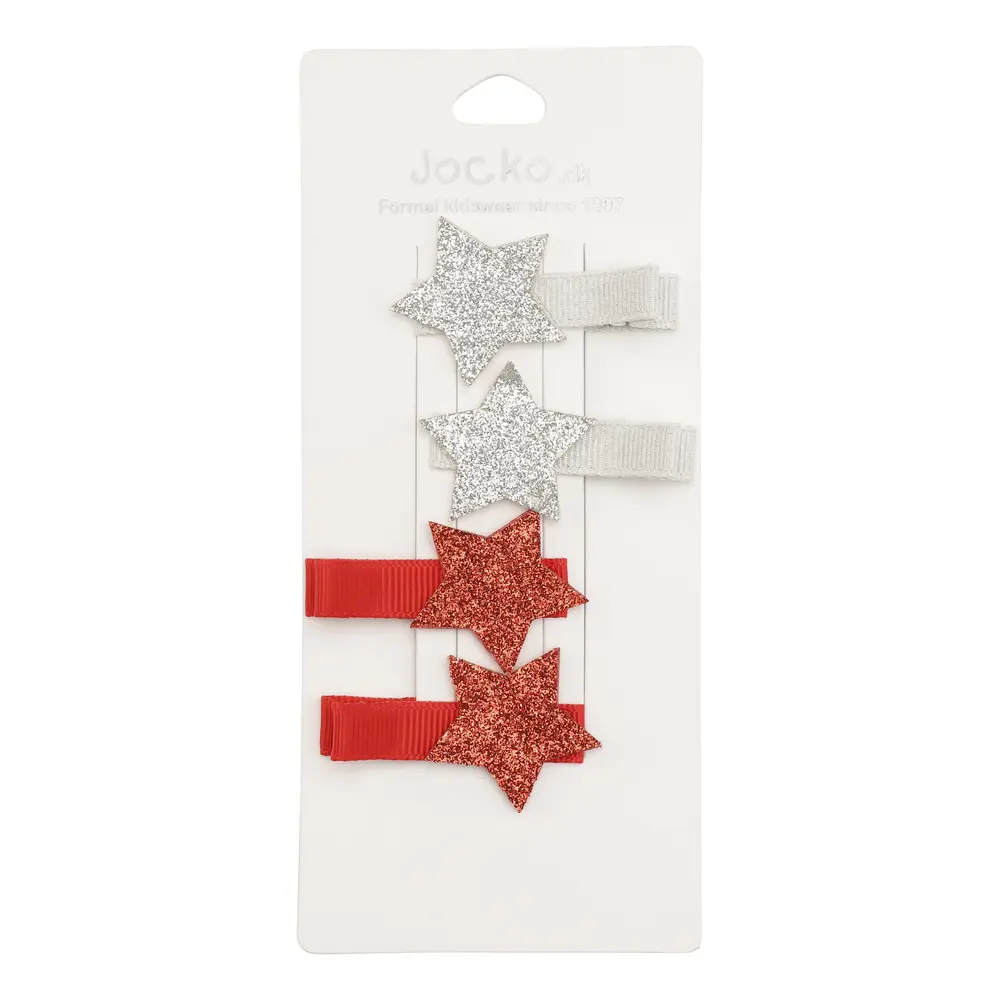 Stjerne spænder - Silver - ONE-SIZE