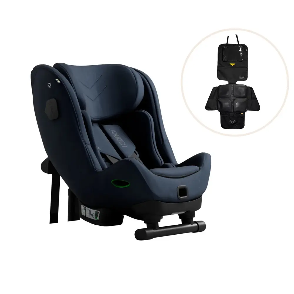 Axkid Minikid 4 Max Autostol Inkl. Sædebeskytter - Glacier Lake BLue