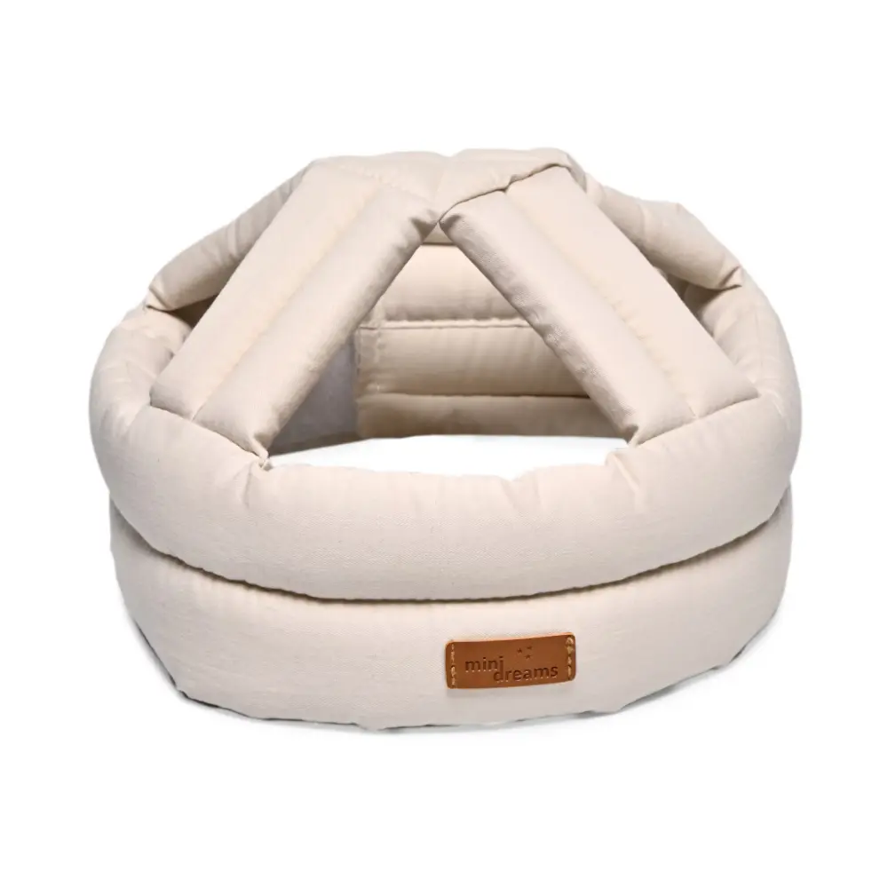 MiniDreams Hovedbeskyttelses Hjelm Baby - Sand